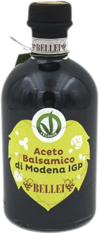 4,95 € Spedizione Gratuita | Aceto Bellei Balsamico di Modena Vegan D.O.C. Modena Italia Piccola Bottiglia 25 cl