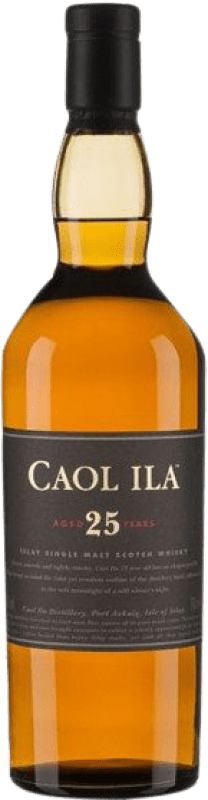 149,95 € Envio grátis | Whisky Single Malt Caol Ila Islay Reino Unido 25 Anos Garrafa 70 cl