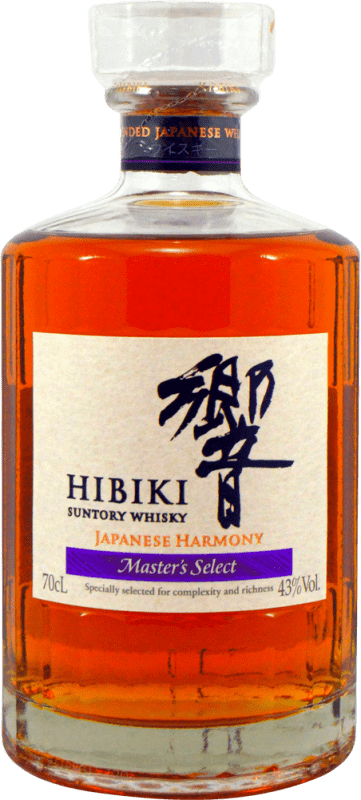 202,95 € Envio grátis | Whisky Single Malt Suntory Hibiki Master's Select Japão Garrafa 70 cl