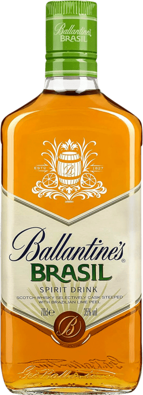 19,95 € Envio grátis | Whisky Blended Ballantine's Brasil Reino Unido Garrafa 70 cl