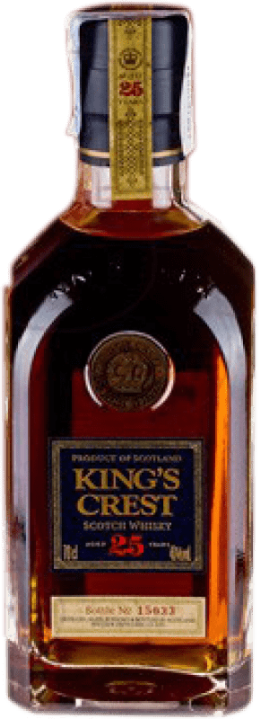 191,95 € Envoi gratuit | Whisky Blend King's Crest Réserve Royaume-Uni 25 Ans 70 cl