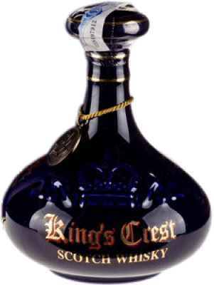 192,95 € Envio grátis | Whisky Blended King's Crest Reserva Reino Unido 30 Anos Garrafa 70 cl