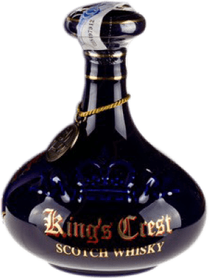 199,95 € Envio grátis | Whisky Blended King's Crest Reserva Reino Unido 30 Anos Garrafa 70 cl