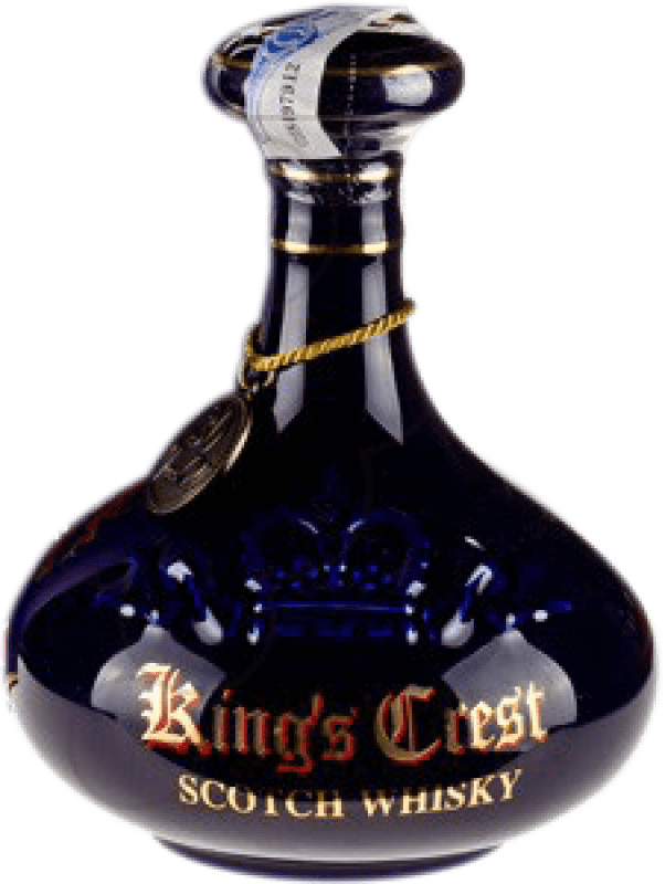 192,95 € Envío gratis | Whisky Blended King's Crest Reserva Reino Unido 30 Años Botella 70 cl