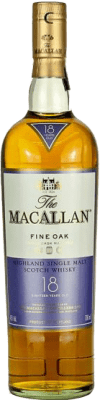 584,95 € Envio grátis | Whisky Single Malt Macallan Fine Oak Triple Cask Matured Speyside Reino Unido 18 Anos Garrafa 70 cl