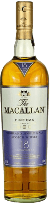 349,95 € Spedizione Gratuita | Whisky Single Malt Macallan Fine Oak Triple Cask Matured Speyside Regno Unito 18 Anni Bottiglia 70 cl