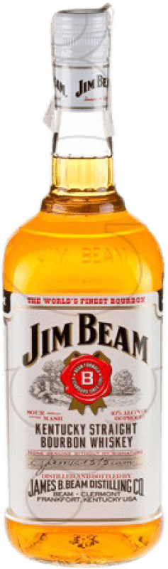 58,95 € Бесплатная доставка | Виски смешанные Jim Beam Соединенные Штаты Бутылка Иеровоам-Двойной Магнум 3 L