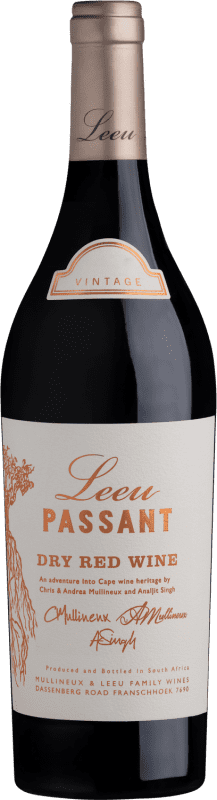 75,95 € Envoi gratuit | Vin rouge Mullineux Leeu Passant Dry Red Wine I.G. Stellenbosch Stellenbosch Afrique du Sud Cabernet Sauvignon, Cabernet Franc, Cinsault Bouteille 75 cl