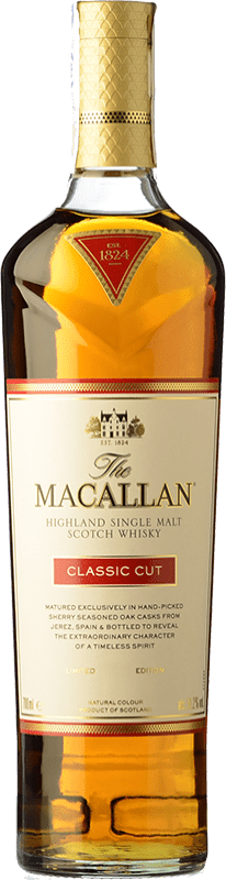 141,95 € 送料無料 | シングルモルトウイスキー Macallan Cut クラシック スペイサイド イギリス 70 cl