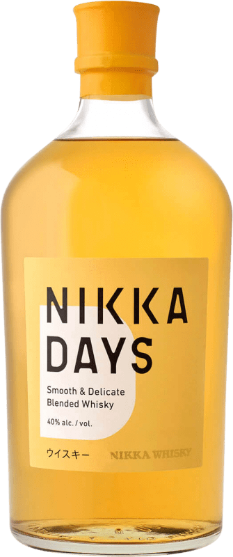 39,95 € Envio grátis | Whisky Blended Nikka Days Reserva Japão Garrafa 70 cl