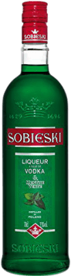 13,95 € 送料無料 | ウォッカ Marie Brizard Sobieski ポーランド 70 cl Green Mint — グリーンミント