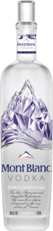 53,95 € Envío gratis | Vodka Mont Blanc España 70 cl