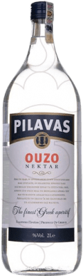 29,95 € Kostenloser Versand | Anislikör Pilavas Ouzo Griechenland Spezielle Flasche 2 L