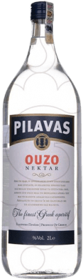 31,95 € Envío gratis | Anís Pilavas Ouzo Grecia Botella Especial 2 L