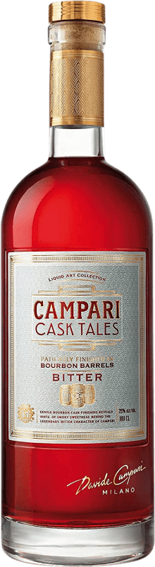 39,95 € Envío gratis | Licores Campari Cask Tales Italia Botella 1 L