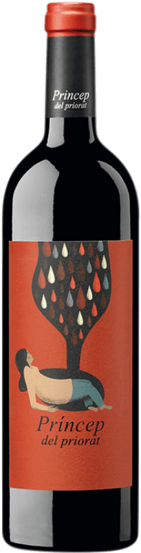 16,95 € Бесплатная доставка | Красное вино Siete Pasos Príncep D.O.Ca. Priorat Каталония Испания Merlot, Syrah, Grenache, Cabernet Sauvignon, Carignan бутылка 75 cl
