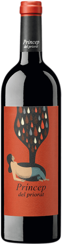 16,95 € Envio grátis | Vinho tinto Siete Pasos Príncep D.O.Ca. Priorat Catalunha Espanha Merlot, Syrah, Grenache, Cabernet Sauvignon, Carignan Garrafa 75 cl