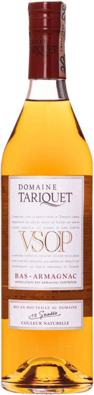 39,95 € Kostenloser Versand | Armagnac Tariquet V.S.O.P. Frankreich Flasche 70 cl