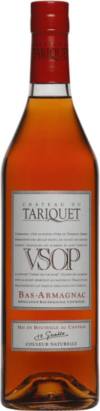51,95 € Envio grátis | Armagnac Domaine du Tariquet V.S.O.P. França Garrafa 70 cl