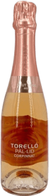 9,95 € 送料無料 | ロゼスパークリングワイン Agustí Torelló Pal.lid Rose Brut 予約 Corpinnat カタロニア スペイン ハーフボトル 37 cl