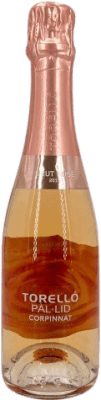 17,95 € Kostenloser Versand | Rosé Sekt Agustí Torelló Pal.lid Brut — Herb Rosé Reserve — Gereift Corpinnat Katalonien Spanien Halbflasche 37 cl