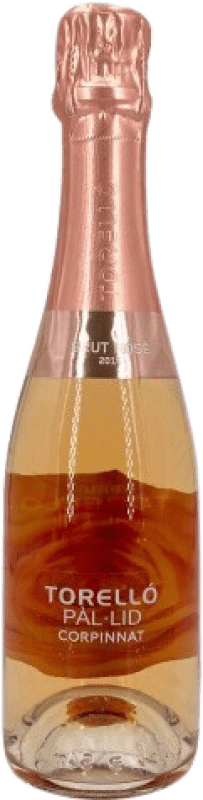17,95 € Kostenloser Versand | Rosé Sekt Agustí Torelló Pal.lid Brut — Herb Rosé Reserve — Gereift Corpinnat Katalonien Spanien Halbflasche 37 cl