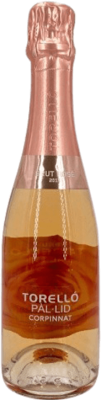 9,95 € Kostenloser Versand | Rosé Sekt Agustí Torelló Pal.lid Rose Brut Reserve Corpinnat Katalonien Spanien Halbe Flasche 37 cl