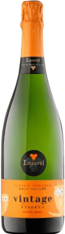 6,95 € 送料無料 | 白のスパークリングワイン Loxarel Brut Nature — ブリュット・ナチュール Vintage レセルバ D.O. Penedès カタロニア スペイン Macabeo — マカベオ, Xarel·lo — チャレッロ, Chardonnay — シャルドネ ハーフボトル 37 cl