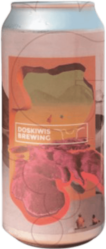 4,95 € 免费送货 | 啤酒 Doskiwis Major Leagues Hazy IPA 西班牙 铝罐 37 cl