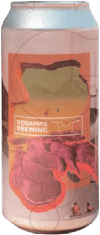 4,95 € 送料無料 | ビール Doskiwis Major Leagues Hazy IPA スペイン アルミ缶 37 cl