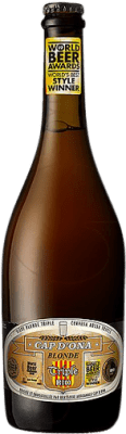 7,95 € Free Shipping | Beer Apats Cap d'Ona Blonde Triple Bio France Bottle 75 cl