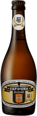 3,95 € Envío gratis | Cerveza Apats Cap d'Ona Blonde Bio Francia Botellín Tercio 33 cl