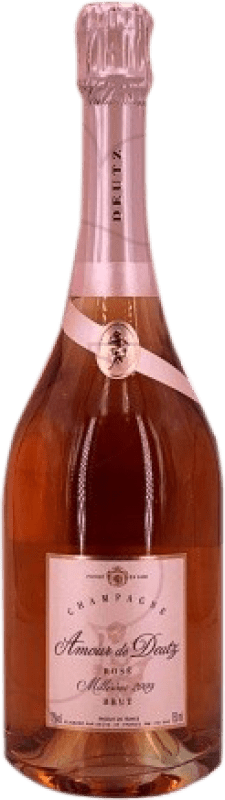 253,95 € Kostenloser Versand | Rosé Sekt Deutz Amor Cuvée Rose Brut Große Reserve A.O.C. Champagne Champagner Frankreich Flasche 75 cl