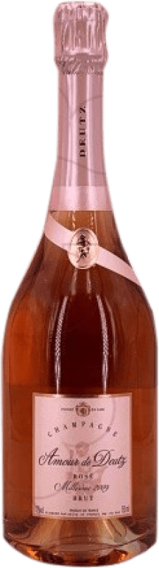219,95 € Envoi gratuit | Vin Mousseux Rosé Deutz Amour Brut Cuvée, Rosé Grande Réserve A.O.C. Champagne Champagne France Bouteille 75 cl