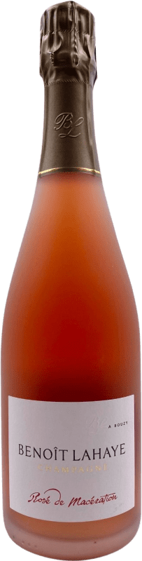 96,95 € Kostenloser Versand | Rosé Sekt Benoît Lahaye Macération Extra Brut Rosé Große Reserve — Lange Reifung A.O.C. Champagne Champagner Frankreich Pinot Noir — Spätburgunder Flasche 75 cl
