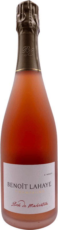 87,95 € Kostenloser Versand | Rosé Sekt Benoît Lahaye Rosé de Macération Extra Brut Große Reserve A.O.C. Champagne Champagner Frankreich Spätburgunder Flasche 75 cl