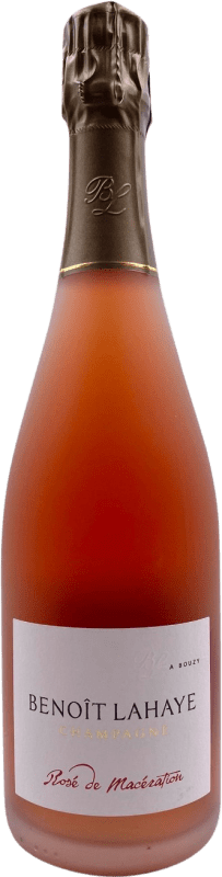 87,95 € Free Shipping | Rosé sparkling Benoît Lahaye Rosé de Macération Extra Brut Grand Reserve A.O.C. Champagne Champagne France Pinot Black Bottle 75 cl