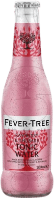2,95 € Spedizione Gratuita | Bibite e Mixer Fever-Tree Tonic Water Raspberry & Rhubarb Regno Unito Piccola Bottiglia 20 cl
