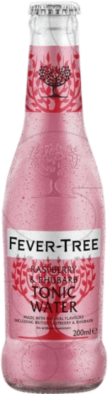 2,95 € 送料無料 | 飲み物とミキサー Fever-Tree Tonic Water Raspberry & Rhubarb イギリス 小型ボトル 20 cl