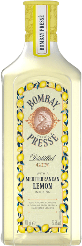 26,95 € Envío gratis | Ginebra Bombay Presse Lemon Reino Unido Botella 70 cl