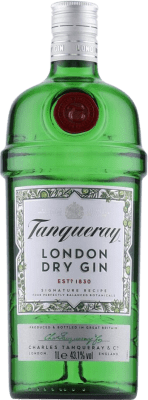 27,95 € Envio grátis | Gin Tanqueray Reino Unido Garrafa 1 L