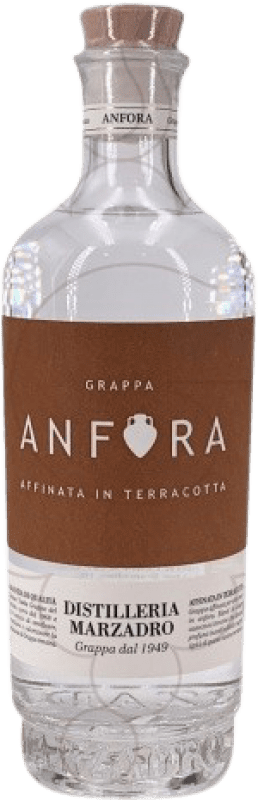 33,95 € Kostenloser Versand | Grappa Marzadro Trentina Anfora Italien Flasche 70 cl