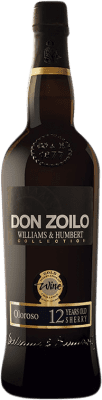 12,95 € 免费送货 | 强化酒 Williams & Humbert Don Zoilo Oloroso D.O. Jerez-Xérès-Sherry Andalucía y Extremadura 西班牙 12 岁 瓶子 75 cl