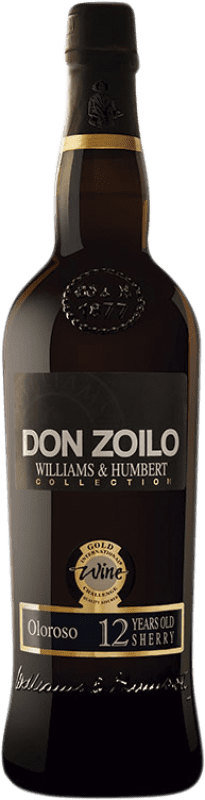 14,95 € 免费送货 | 强化酒 Williams & Humbert Don Zoilo Oloroso D.O. Jerez-Xérès-Sherry Andalucía y Extremadura 西班牙 12 岁 瓶子 75 cl