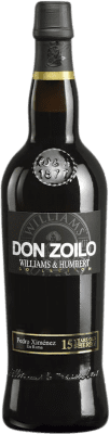 21,95 € Spedizione Gratuita | Vino fortificato Williams & Humbert Don Zoilo PX en Rama D.O. Jerez-Xérès-Sherry Andalucía y Extremadura Spagna Pedro Ximénez 15 Anni Bottiglia 75 cl