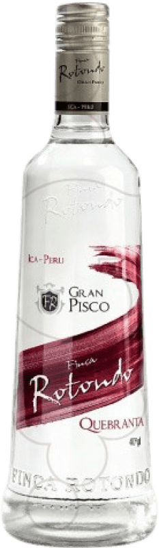 24,95 € 免费送货 | Pisco Finca Rotondo Quebranta 秘鲁 瓶子 70 cl