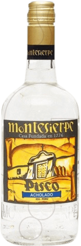 22,95 € Kostenloser Versand | Pisco Montesierpe Acholado Peru Flasche 70 cl
