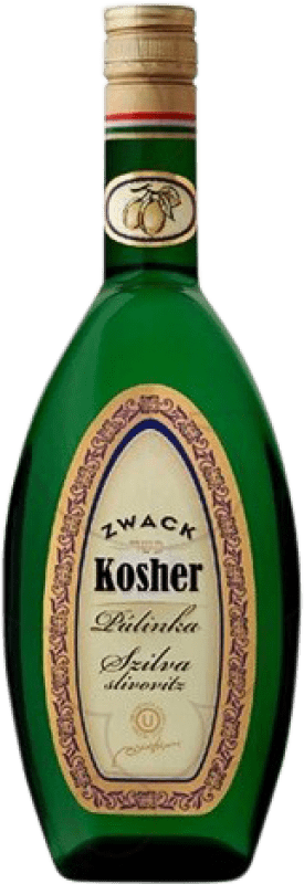 28,95 € Envoi gratuit | Eau-de-vie Orujo Zwack Palinka Hongrie Bouteille Medium 50 cl Kosher Plum — Prune