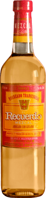 38,95 € Envío gratis | Mezcal Recuerdo. Gusano México Botella 70 cl