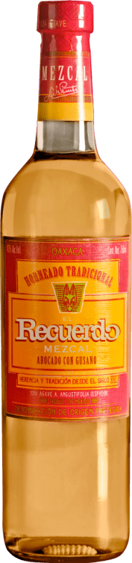31,95 € Spedizione Gratuita | Mezcal El Recuerdo Gusano Messico 70 cl